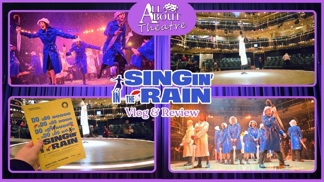 Singin’ in the Rain at the Royal Exchange Theatre Manchester | Theatre Vlog & Review ⭐⭐⭐⭐⭐