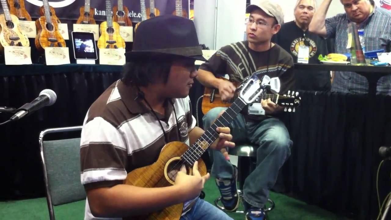 Aldrine Guerrero and Aaron Nakamura at NAMM 2011