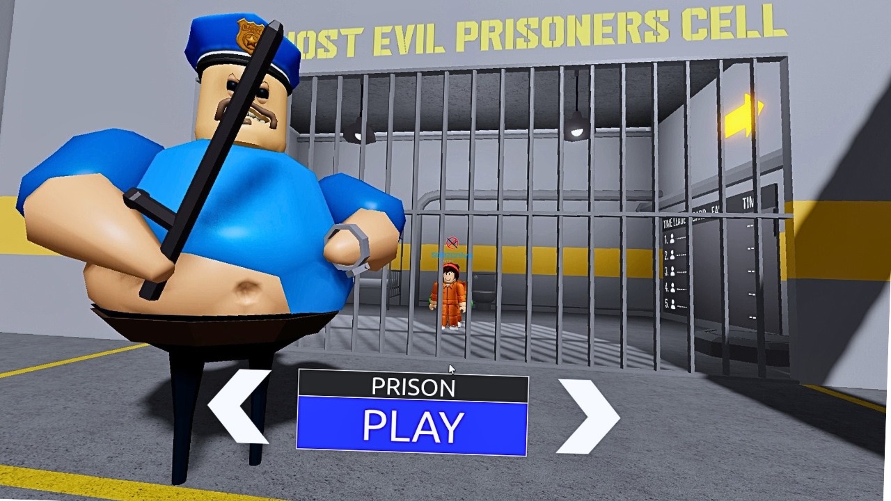 🚨👮 Escaping Barry's Prison in Roblox