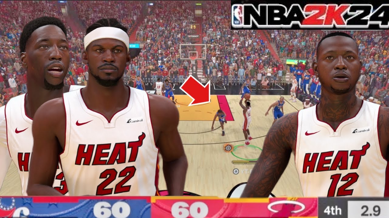 The CRAZIEST ENDING I’ve Ever Experienced in NBA 2K24 Play Now Online😱Terry Rozier Miami Heat Debut