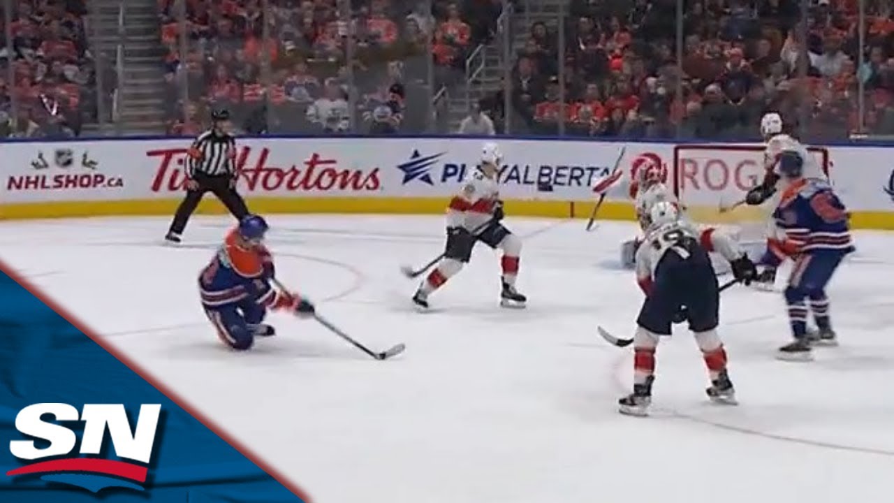 Evan Bouchard Blasts One-Timer From Connor McDavid To Tie It With Five Seconds Left