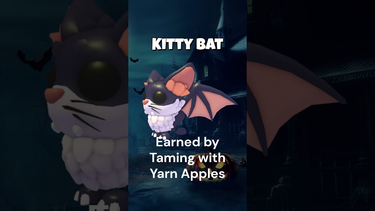 How to Get the KITTY BAT During the Halloween 2025 Update in Adopt Me