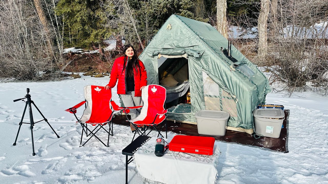 Winter camping or veg biryani . 