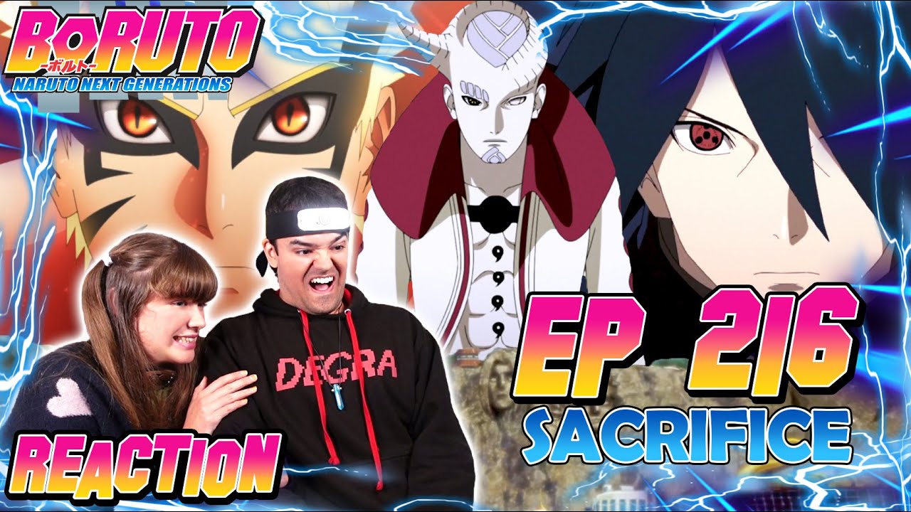 Naruto & Sasuke vs Isshiki Otsutsuki - Boruto Episode 216 Reaction