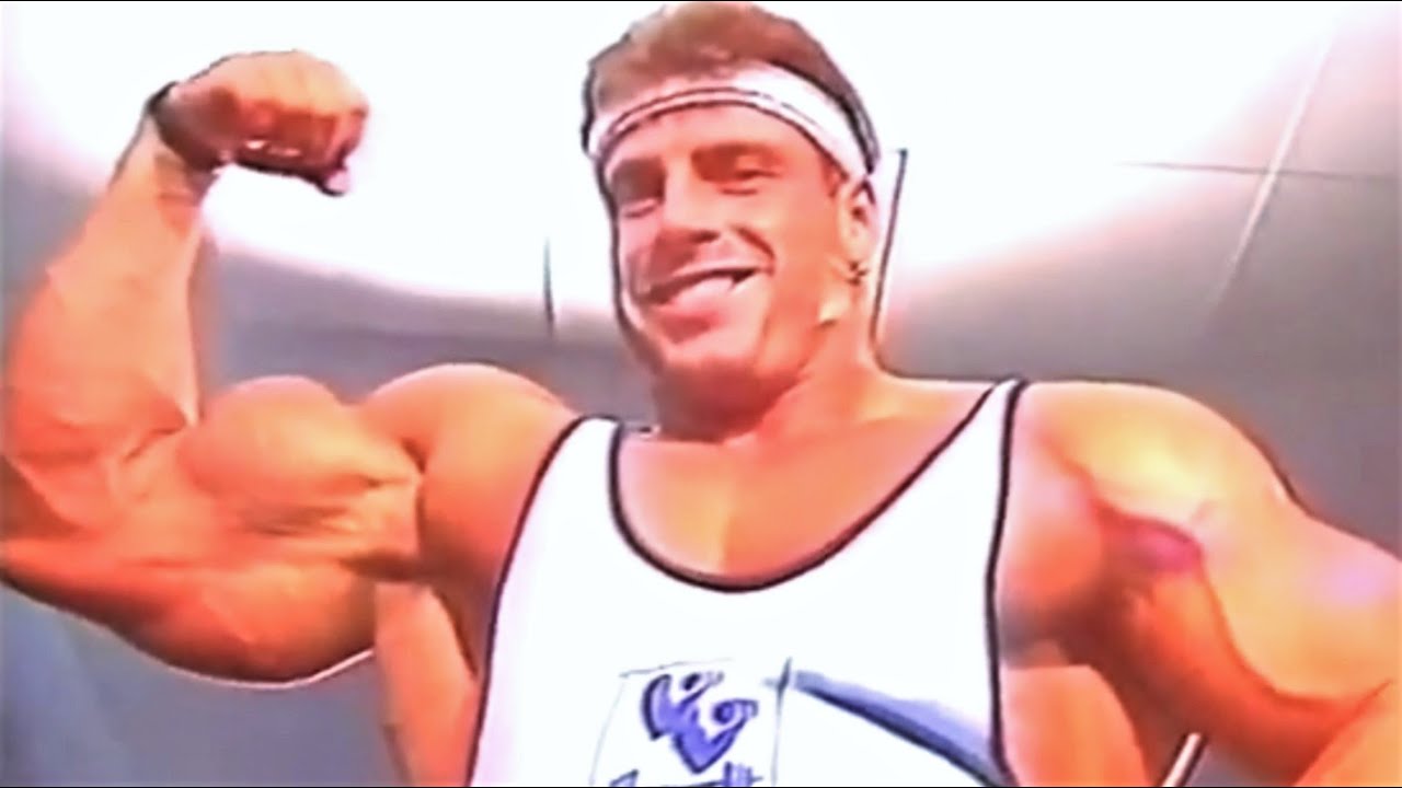 NABBA Mr Universe Ronald Matz Workout and Posing - West Germany 1985