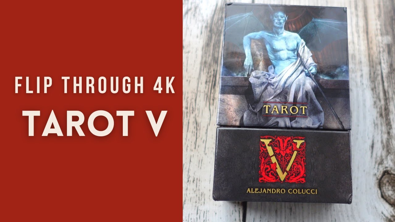 Tarot V LoScarabeo by Alejandro Colucci Flip Through 4K