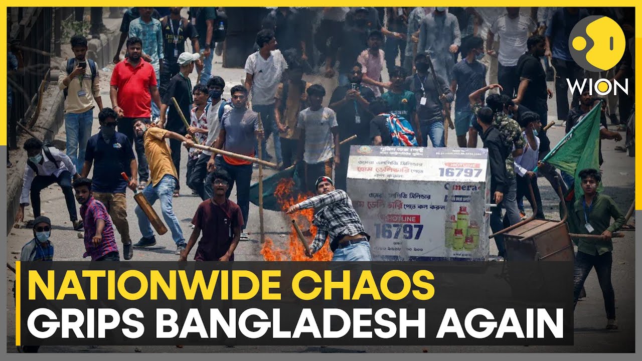 Bangladesh Violence: Bangladesh Enters Third Day of Deadly Protests | WION