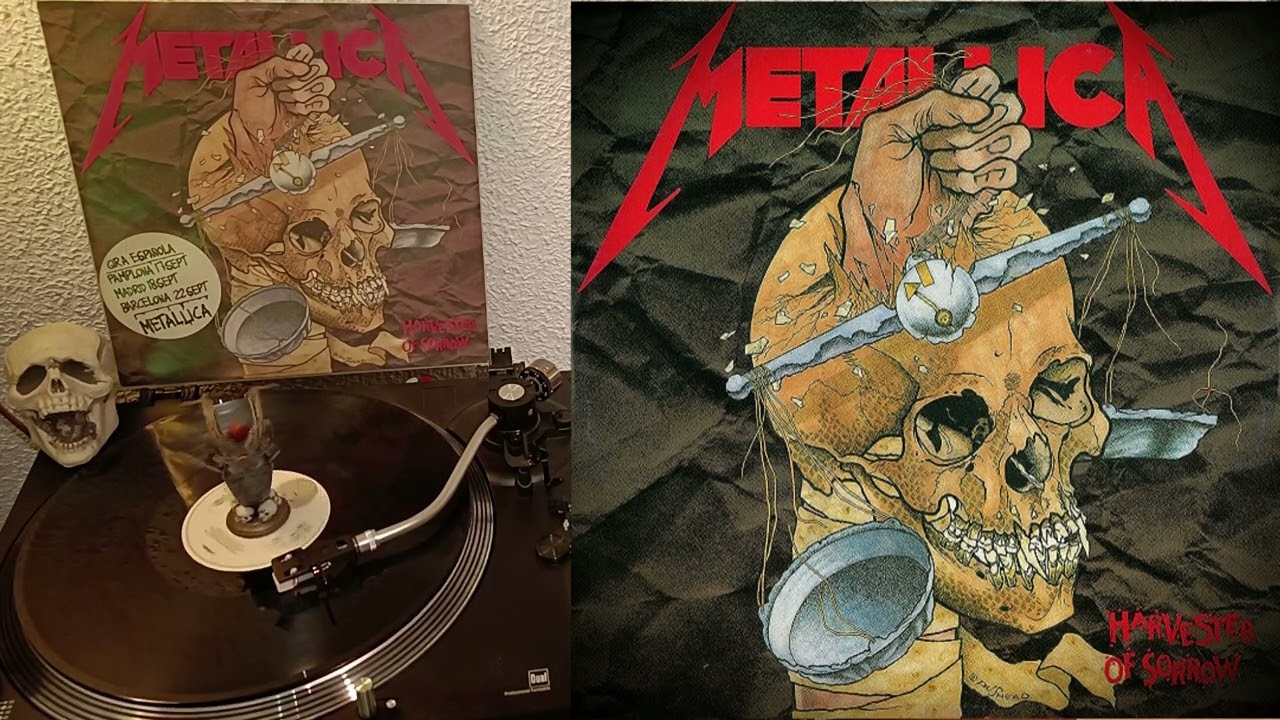 METALLICA - Harvester Of Sorrow (Holland 1988 - Vertigo/Phonogram - 870 614-1)
