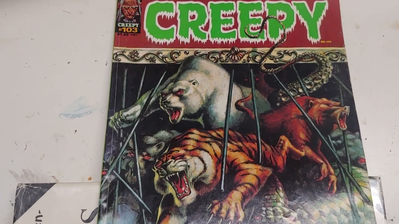 EP 223 Creepy #103 1978 Bernie Wrightson, Edgar Allan Poe Warren Publishing.