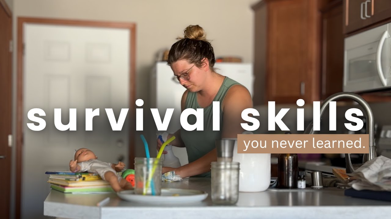 How to survive being a Stay-at-Home Mom (what your mom didn't teach you.)