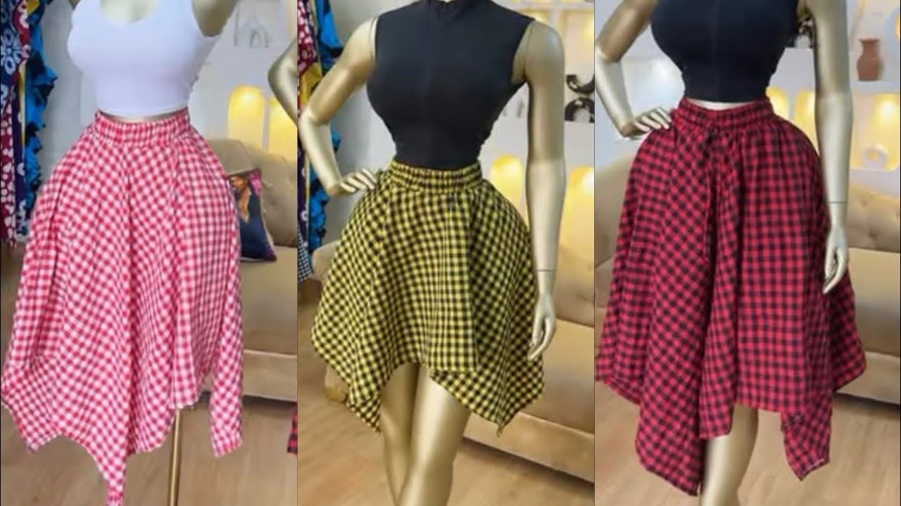 How to Cut & Sew a Handkerchief Skirt | Easy DIY Beginner-Friendly Tutorial 