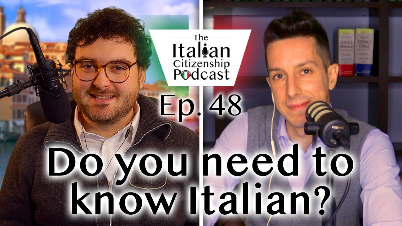 Do you have to speak Italian to get Italian citizenship?