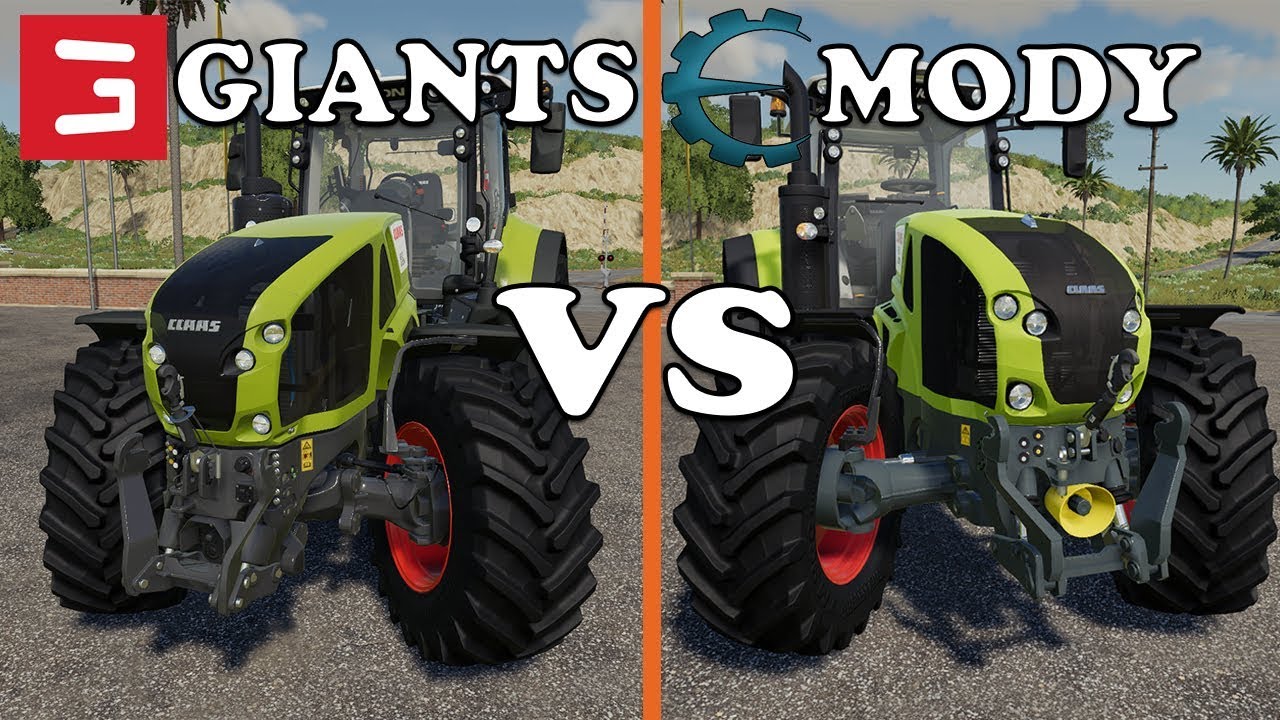 POJEDYNEK - DLC CLAAS OD GIANTS SOFTWARE VS DLC CLAAS Z MODÓW!!!