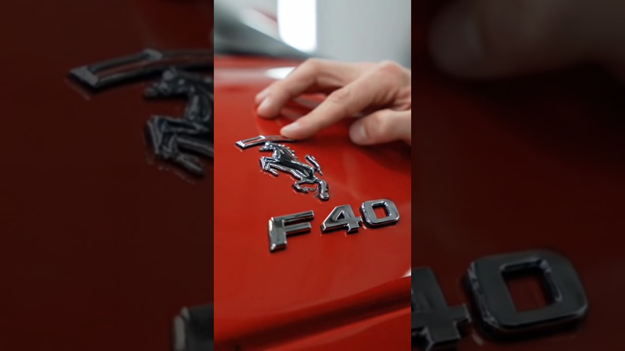 ASMR Car Restoration | Ferrari F40 1989 