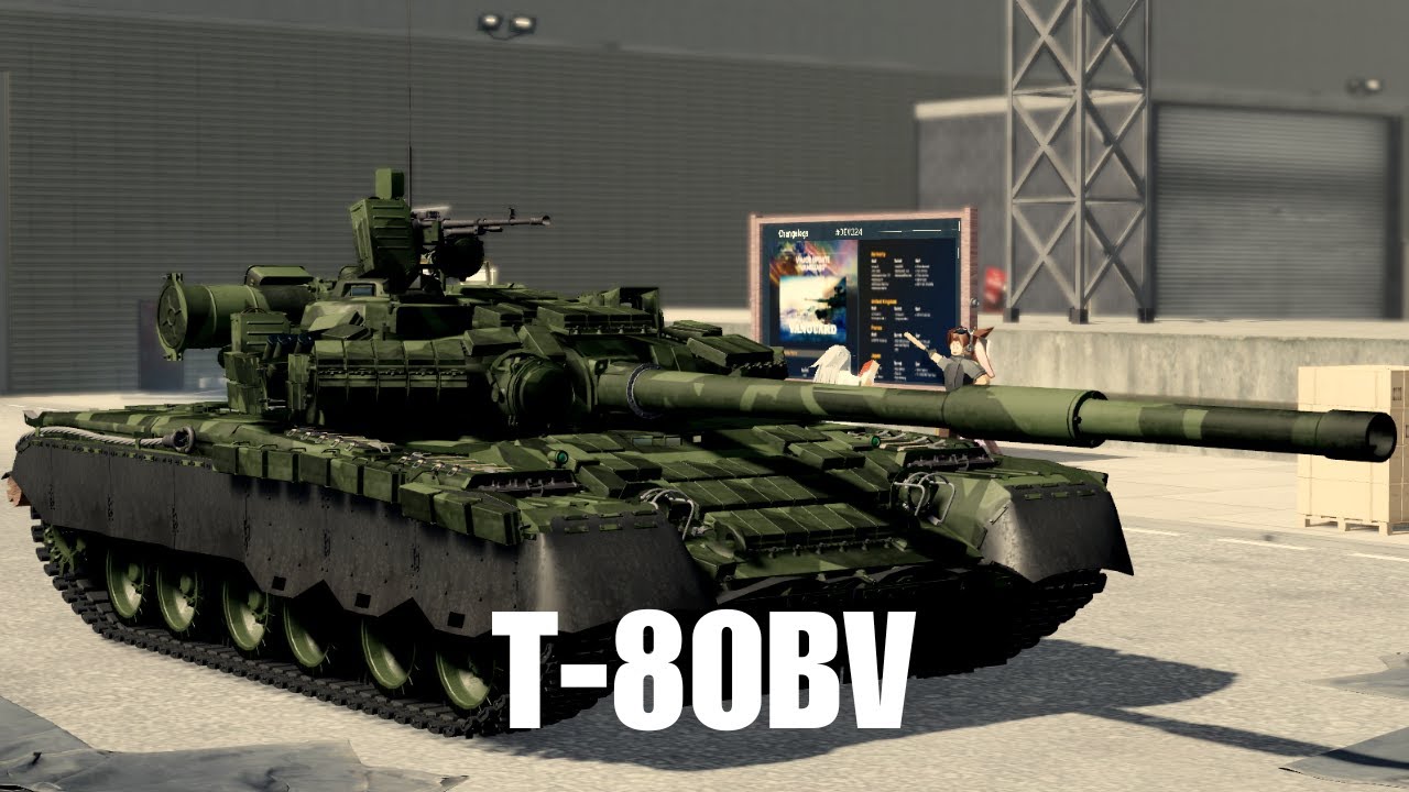 using the T-80BV in cursed tank simulator