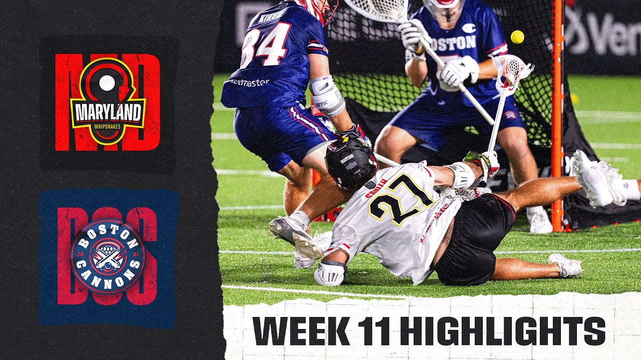 Maryland Whipsnakes vs Boston Cannons Full Game Highlights | August 9, 2025
