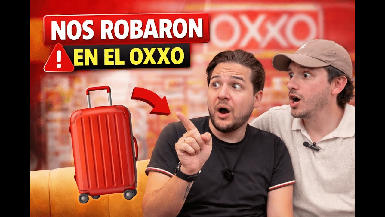 NOS ROBARON NUESTRAS MALETAS AFUERA DE UN OXXO | DE COMPÁS EP. 5