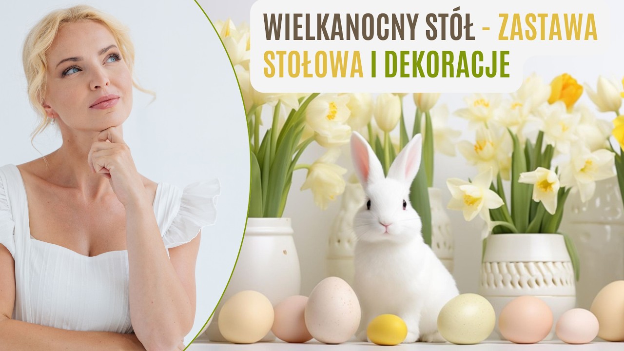 Odcinek 13.  Wielkanocny stół - zastawa stołowa i dekoracje