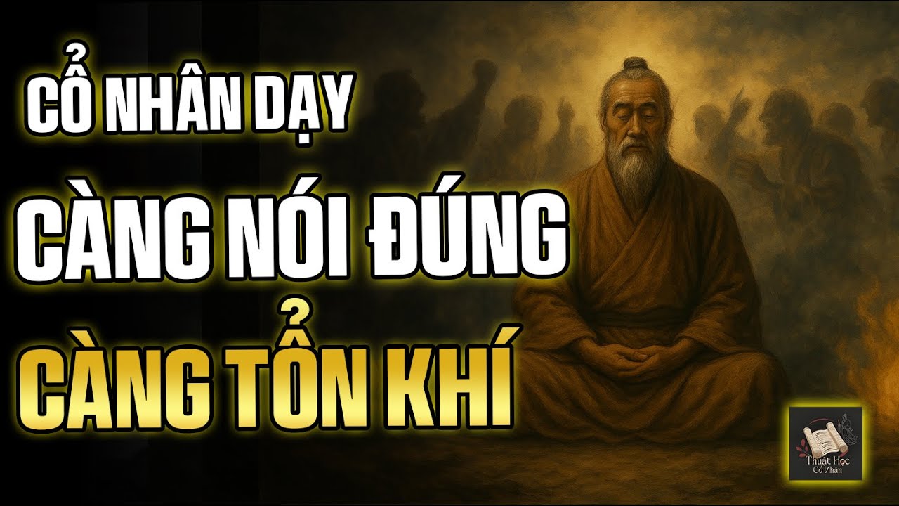 Càng nói đúng, càng tổn khí – Cổ nhân dạy: bậc trí không tranh lý | Thuật Học Cổ Nhân