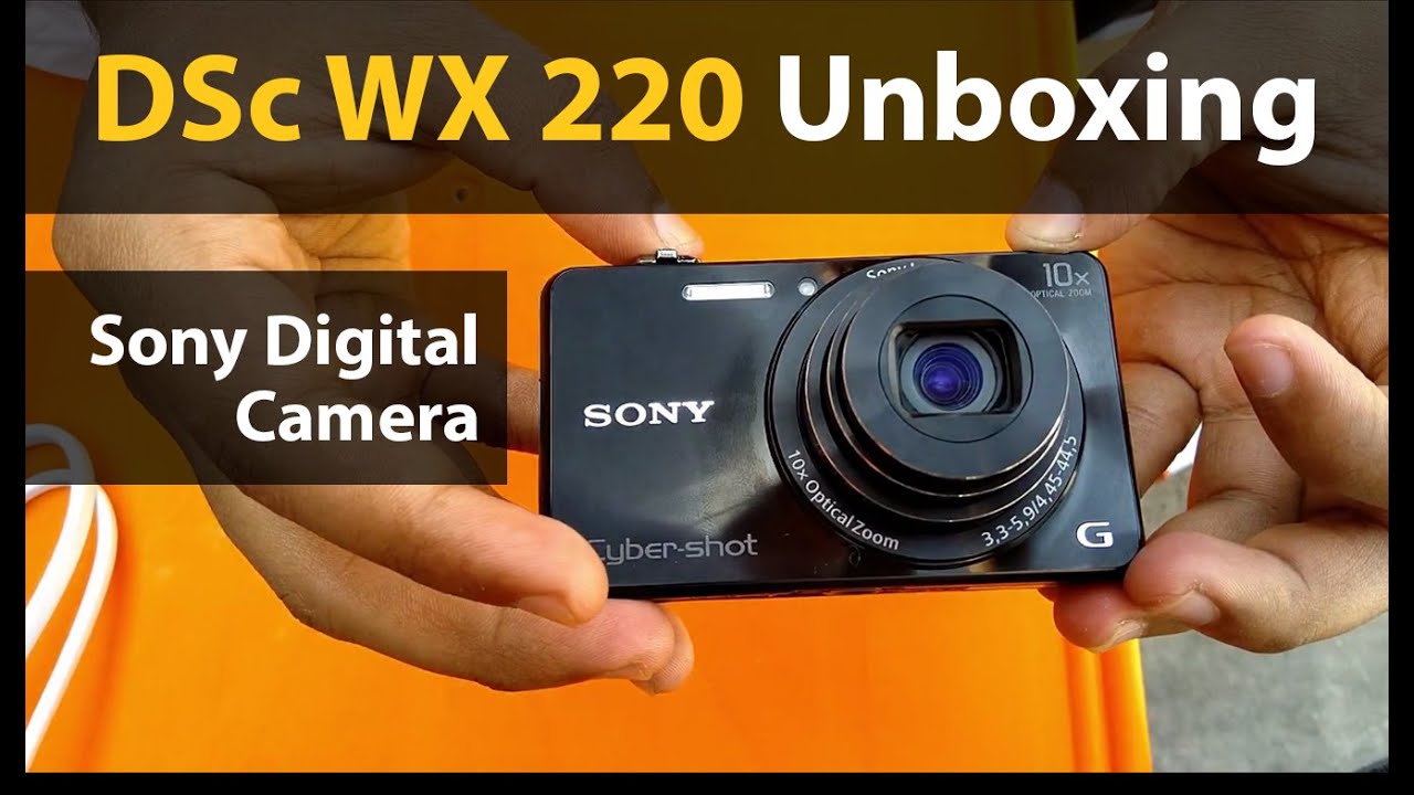 Sony Cyber-shot DSC-WX220 Unboxing Urdu/Hindi | AR video channel