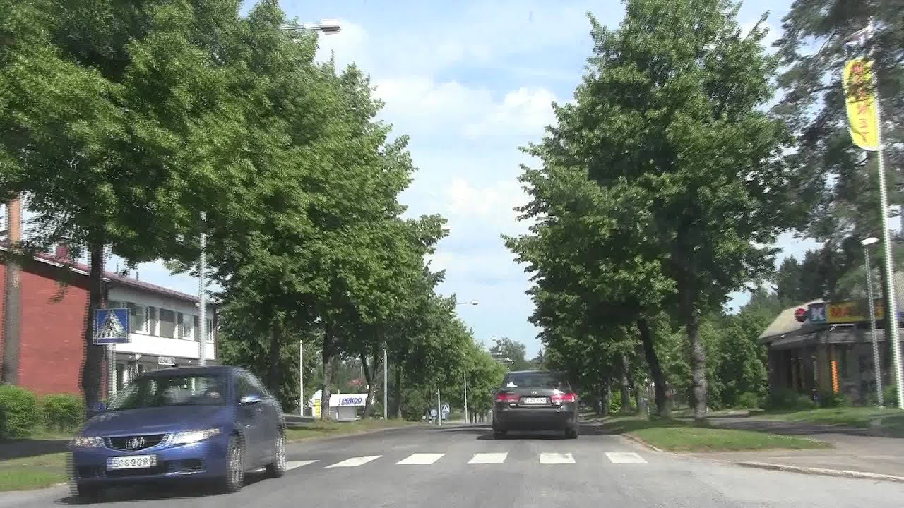 Sightseeingdrive in Simpele, Rautj&auml;rvi, Finland