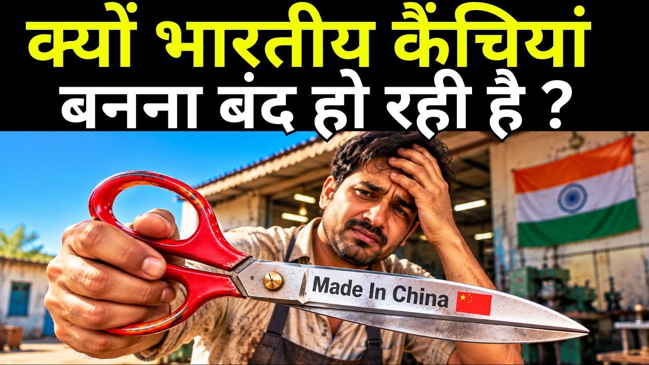 Why No More Made In India Scissors | क्यों भारतीय कैंचियां बनना बंद हो रही है