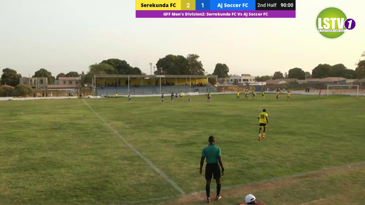 GFF Men's Division2: Serrekunda FC Vs AJ Soccer FC