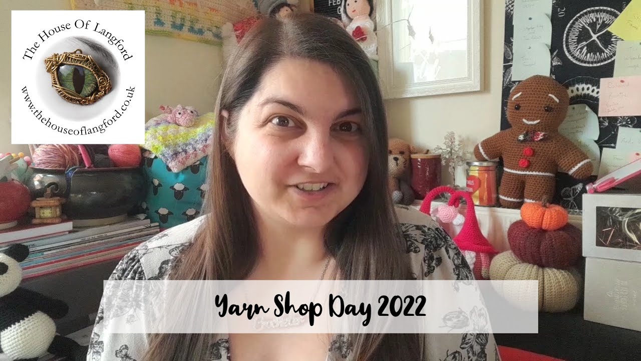 Yarn Shop Day April 30th 2022 vlog ~ visiting All Tangled Up and The Yarn Dispensary