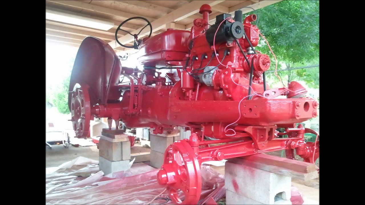 IH Mccormick Deering W4 Restoration