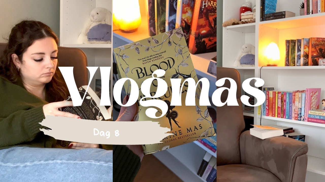 10-minute reading sprint 📚 | leg je gsm weg, ontspan & lees gezellig mee | VLOGMAS #8 