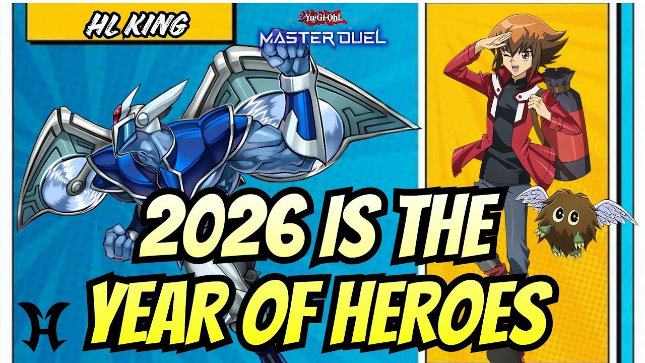 2026 IS THE YEAR OF HEROES ! ( ROAD TO MASTER ) | YU-GI-OH MASTER DUEL 