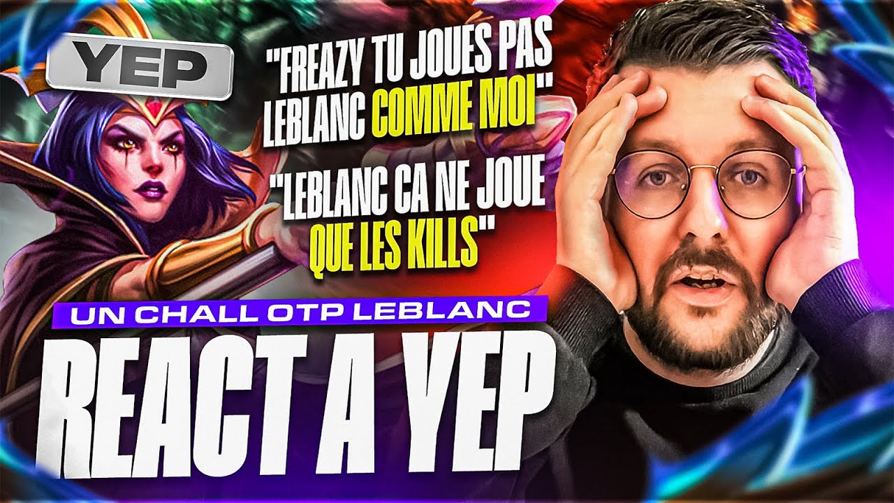 UN CHALLENGER 1200LP OTP LEBLANC REACT A LA LEBLANC DE YEP LE PIRE DELU ! IL LE FAIT SERRER