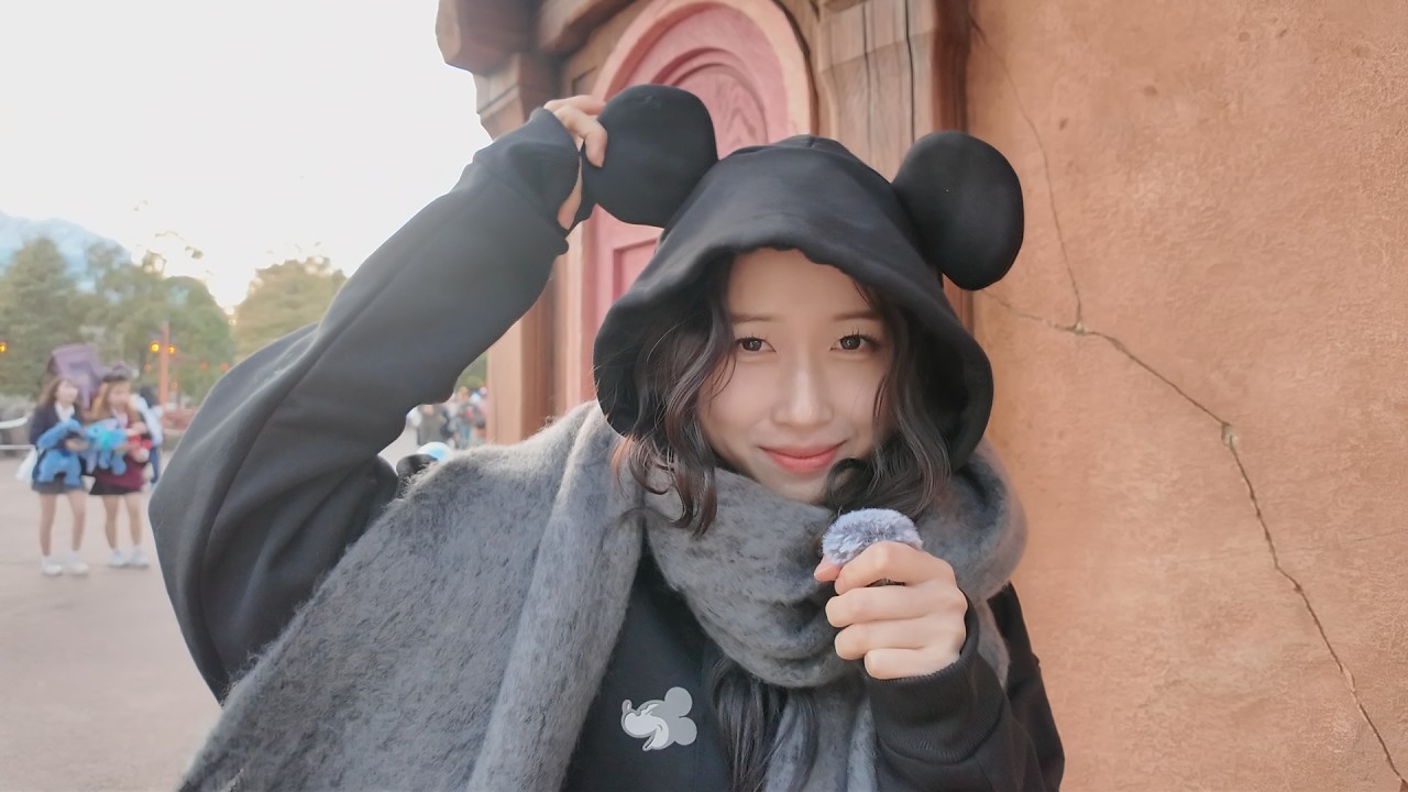 韓國女生終於玩到迪士尼樂園！到處都好可愛喔