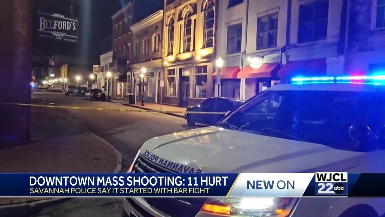 Savannah Police provide updates on mass shooting that injured 11 people