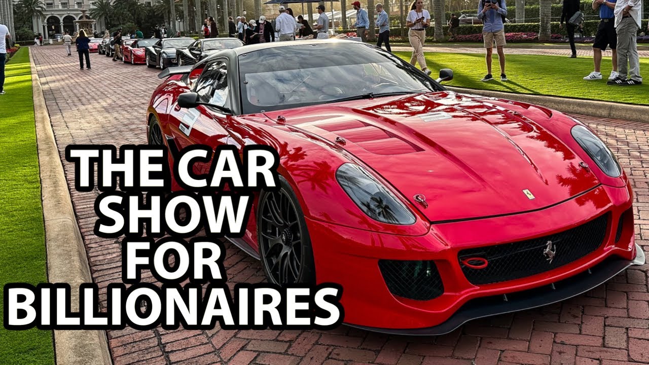 The BILLION DOLLAR Car Show! (Cavallino)