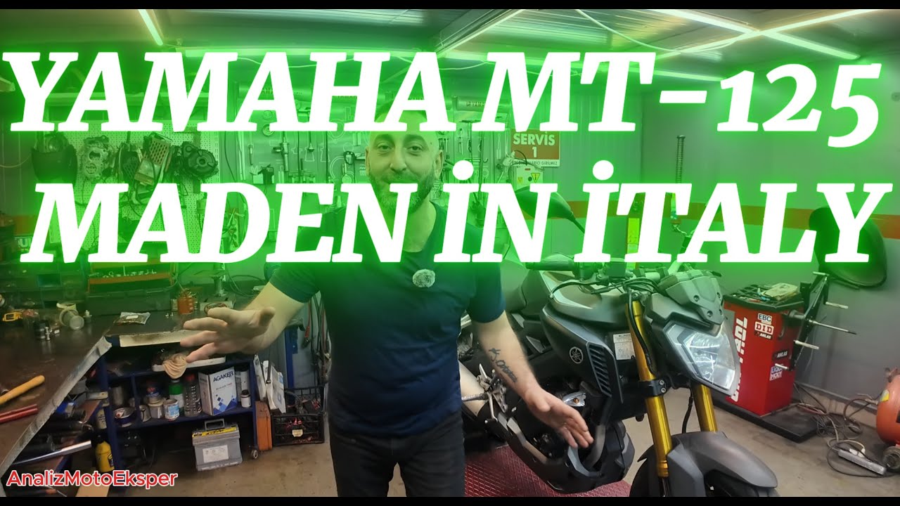 Yamaha MT-125 Onlar Arkadan Havlar Lar Lar Hav Hav Havvvvv // AnalizMotoEksper
