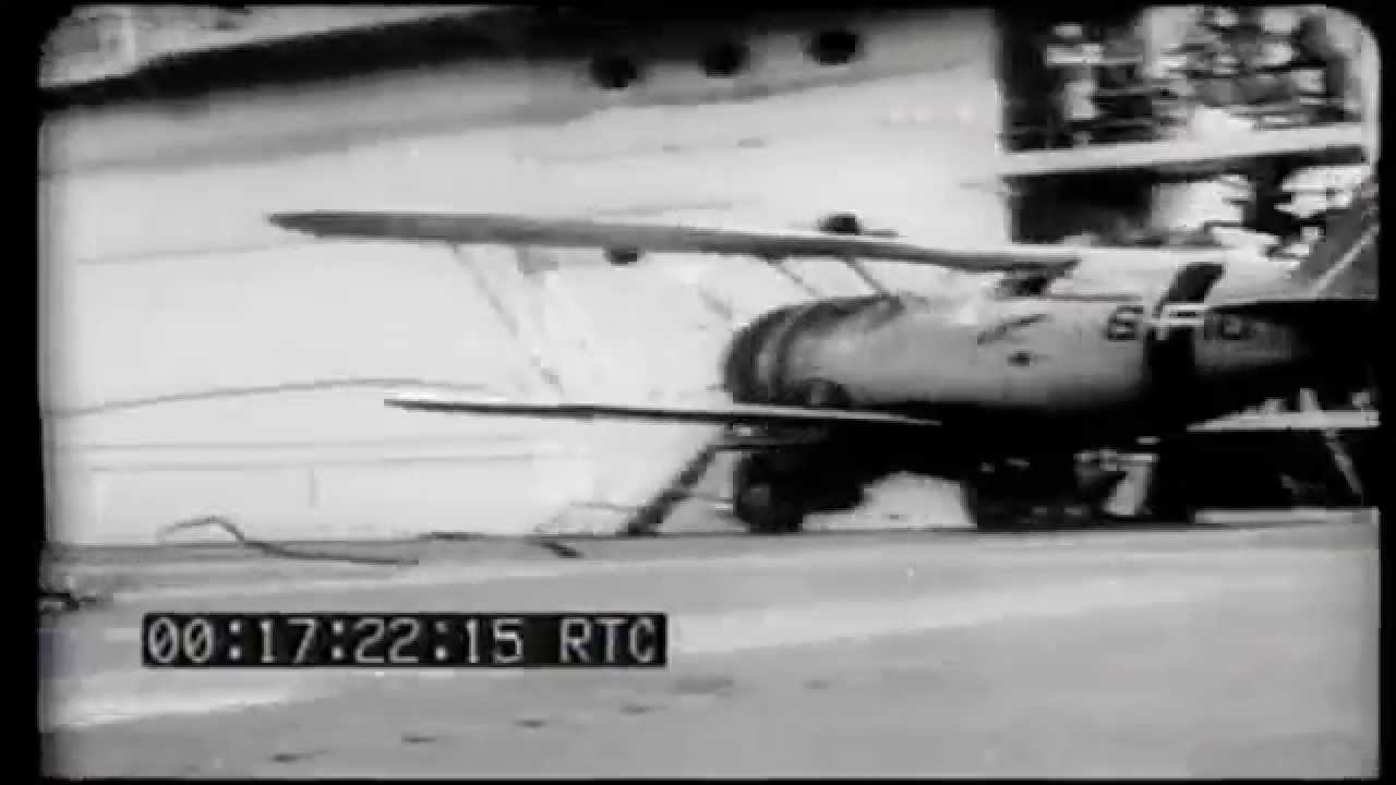 Landing Crashes Aboard USS Enterprise (CV-6)
