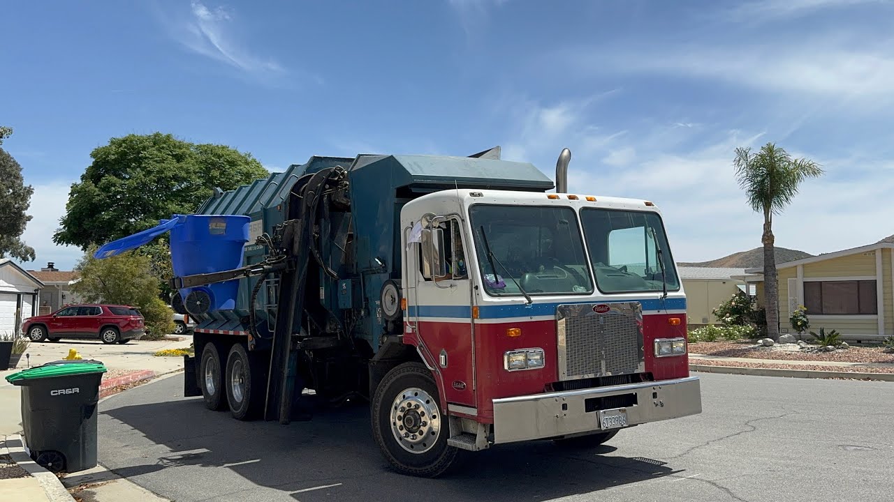 CR&R- Fast Old Diesel Amrep Collecting Recycling