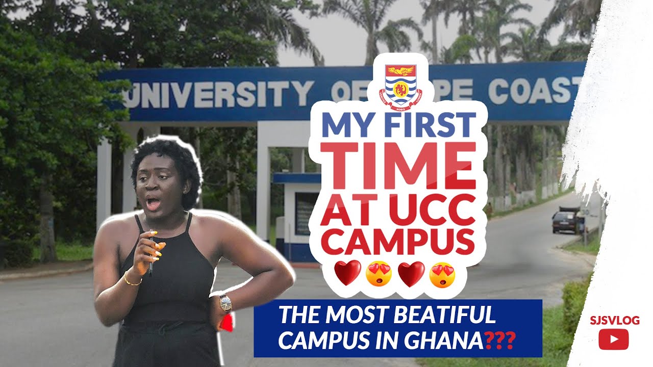 UCC CAMPUS TOUR : FIRST TIME INSIDE THE UNIVERSITY OF CAPE COAST - Vlog