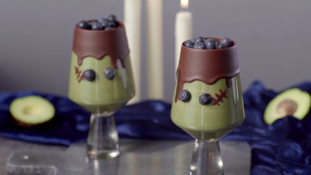 WAO Recipe | Avocados in bloom | Avoween Frankenstein smoothies