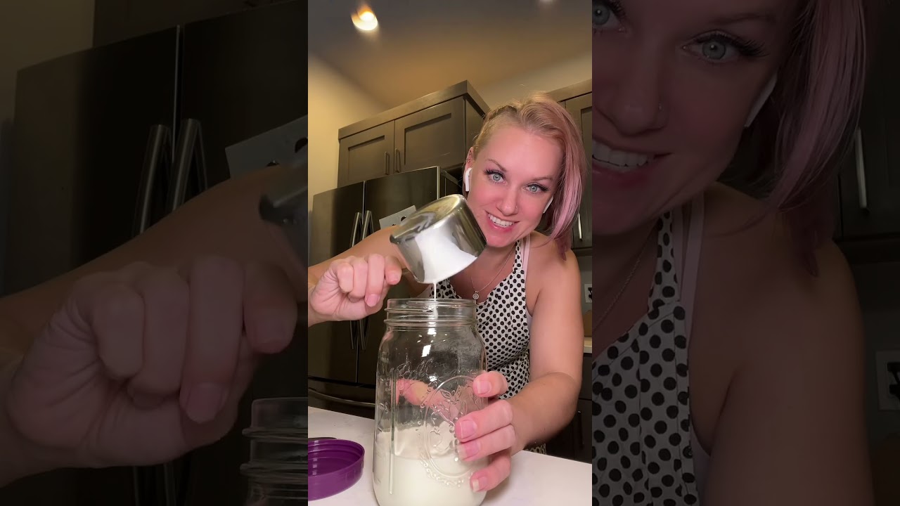 2 Minute DIY Sour Cream #recipe