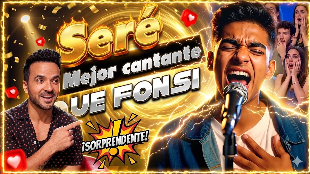 GANÓ 1 MILLON DE DOLARES cantando Como Luis Fonsi y Logro salir de la Calle