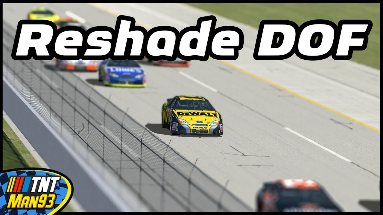 How to Use Reshade DOF in NR2003
