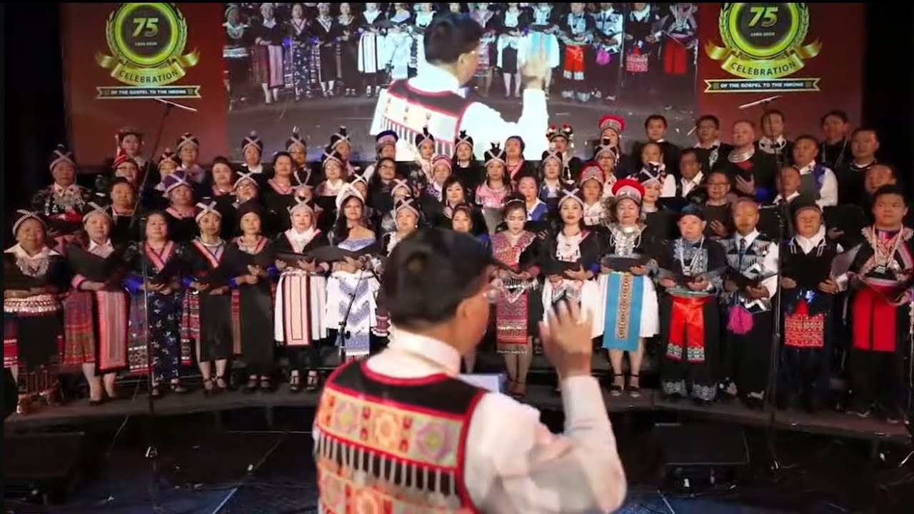 Hmong District Annual Conference 75 Years Choir