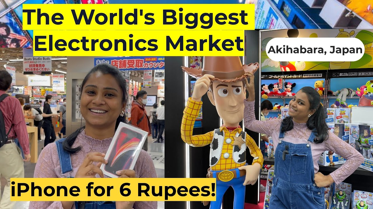 Akihabara Japan | About Electronic City of Japan in TAMIL | Where to buy electronic things in japan?