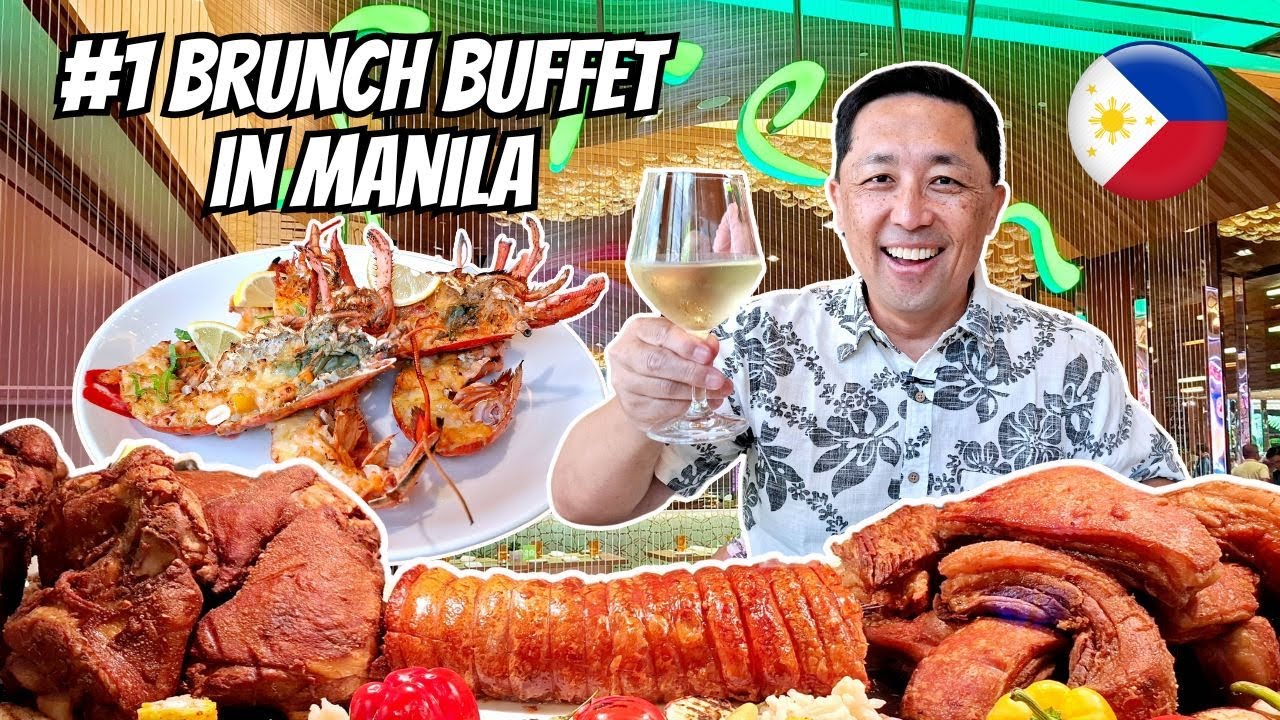 Philippine's Best Brunch Buffet! 🇵🇭 Endless Lobster & Seafood! BEST Buffet in Manila!