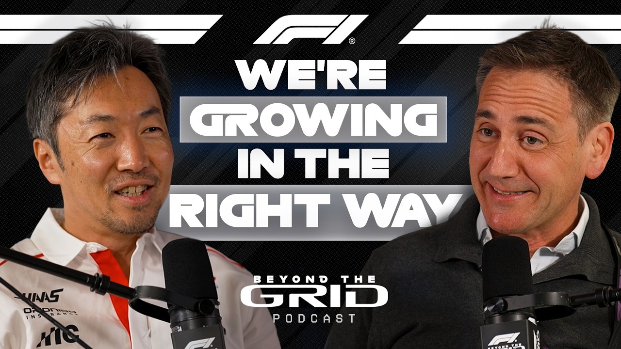Ayao Komatsu: Aiming High With Haas | F1 Beyond The Grid Podcast