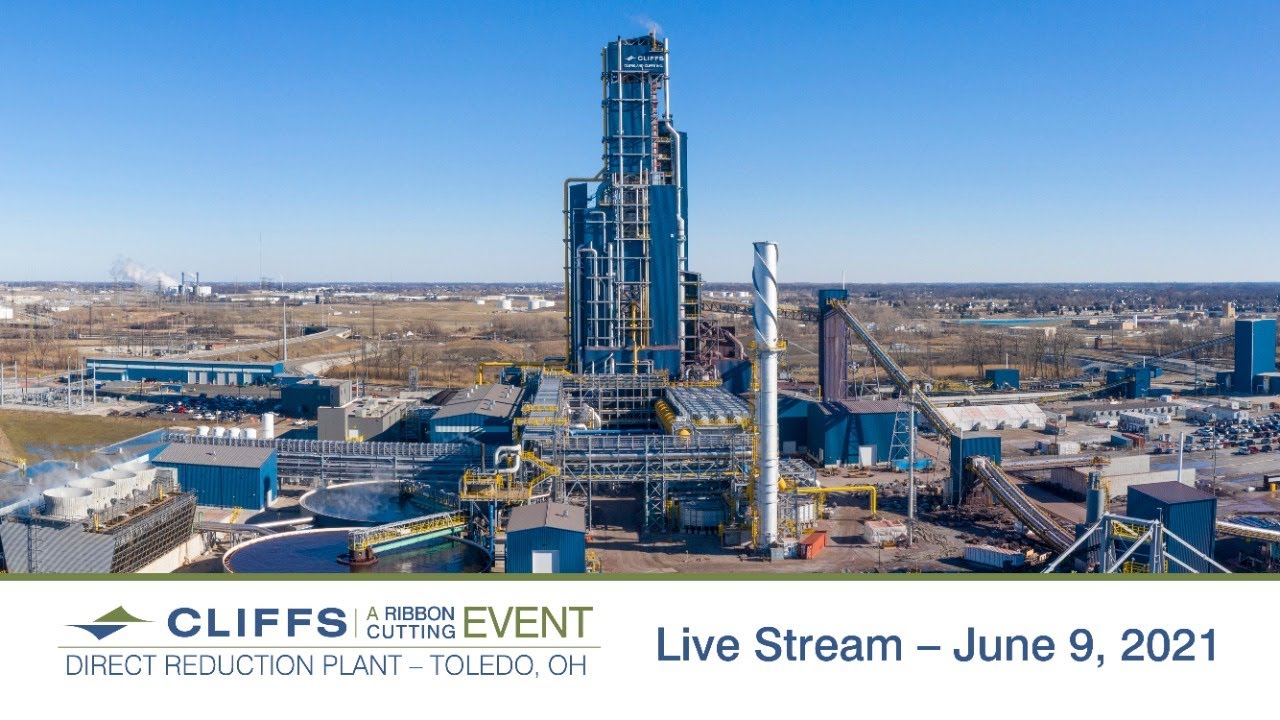 Livestream: Cleveland-Cliffs DR Plant Ribbon Cutting Ceremony