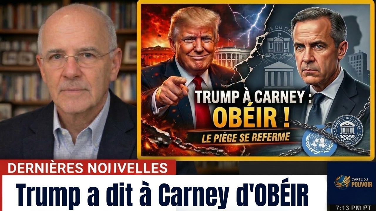 DERNIÈRES NOUVELLES : Trump a dit à Carney d'OBÉIR - Ce qui se passe ensuite change tout !!