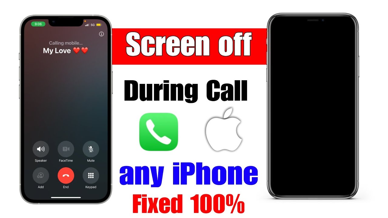 iPhone call screen off problem | What to do if the display turns off when making a call on iPhone